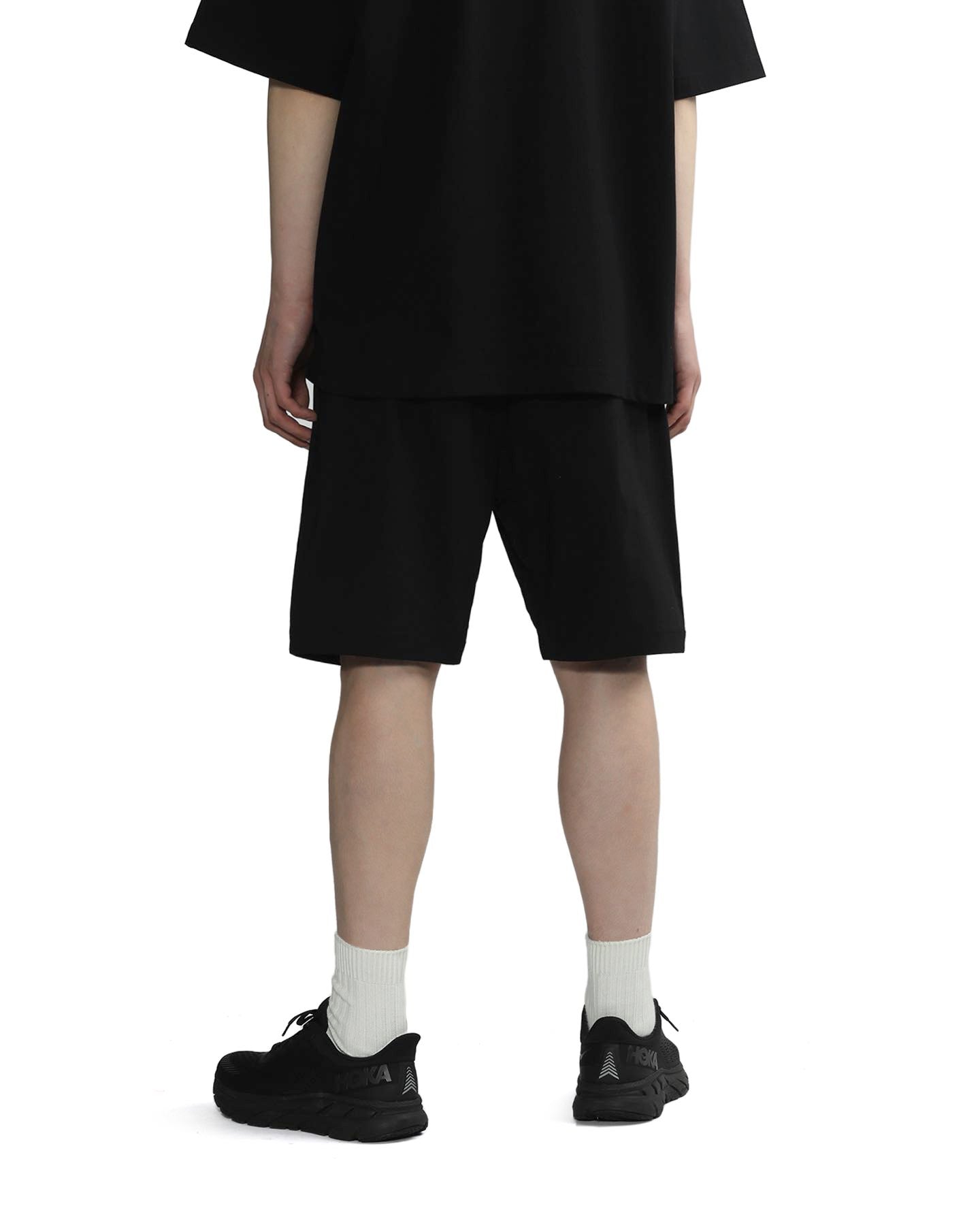 Men's - Belted Shorts in Black