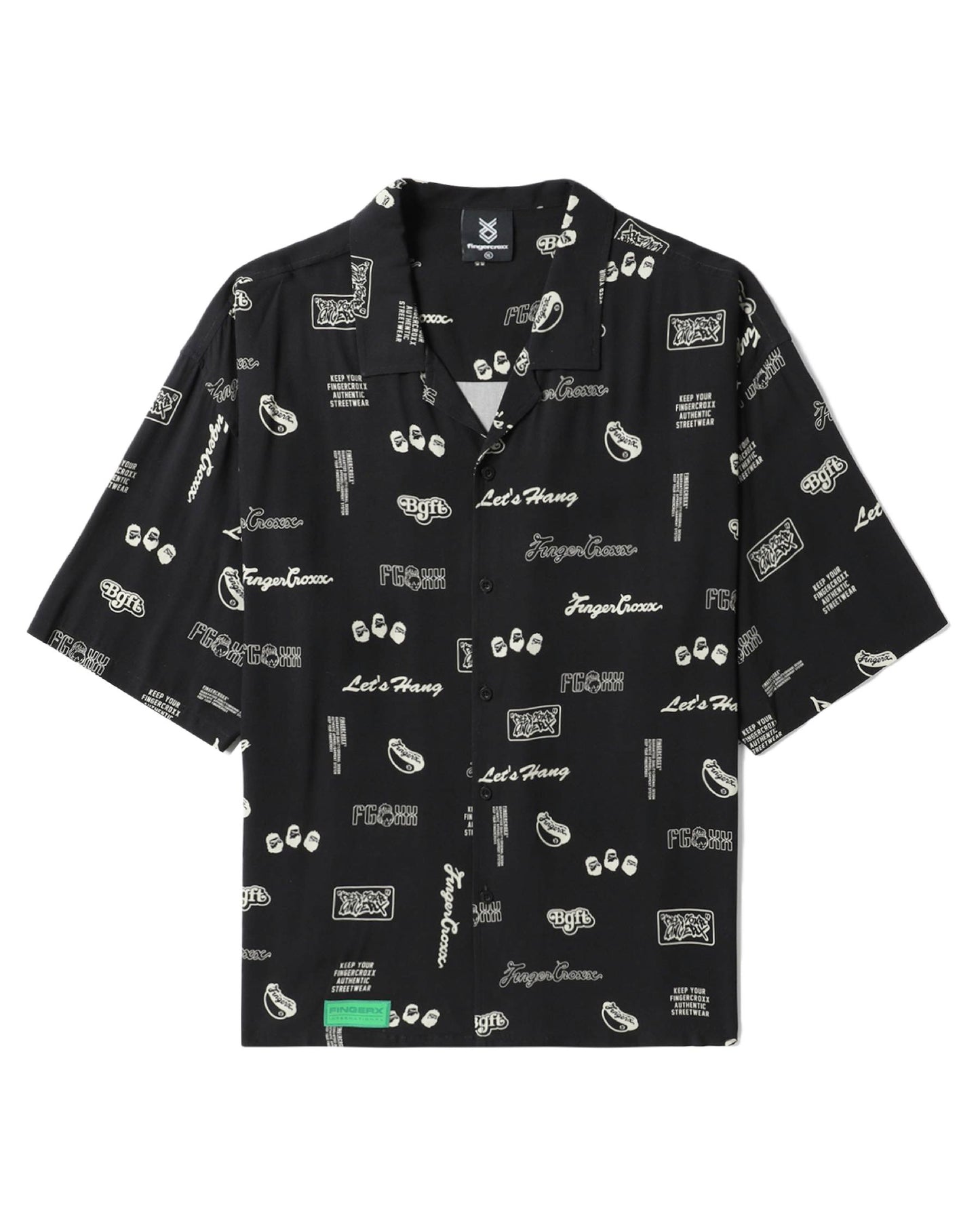Men's - Short Sleeve Shirt in Black