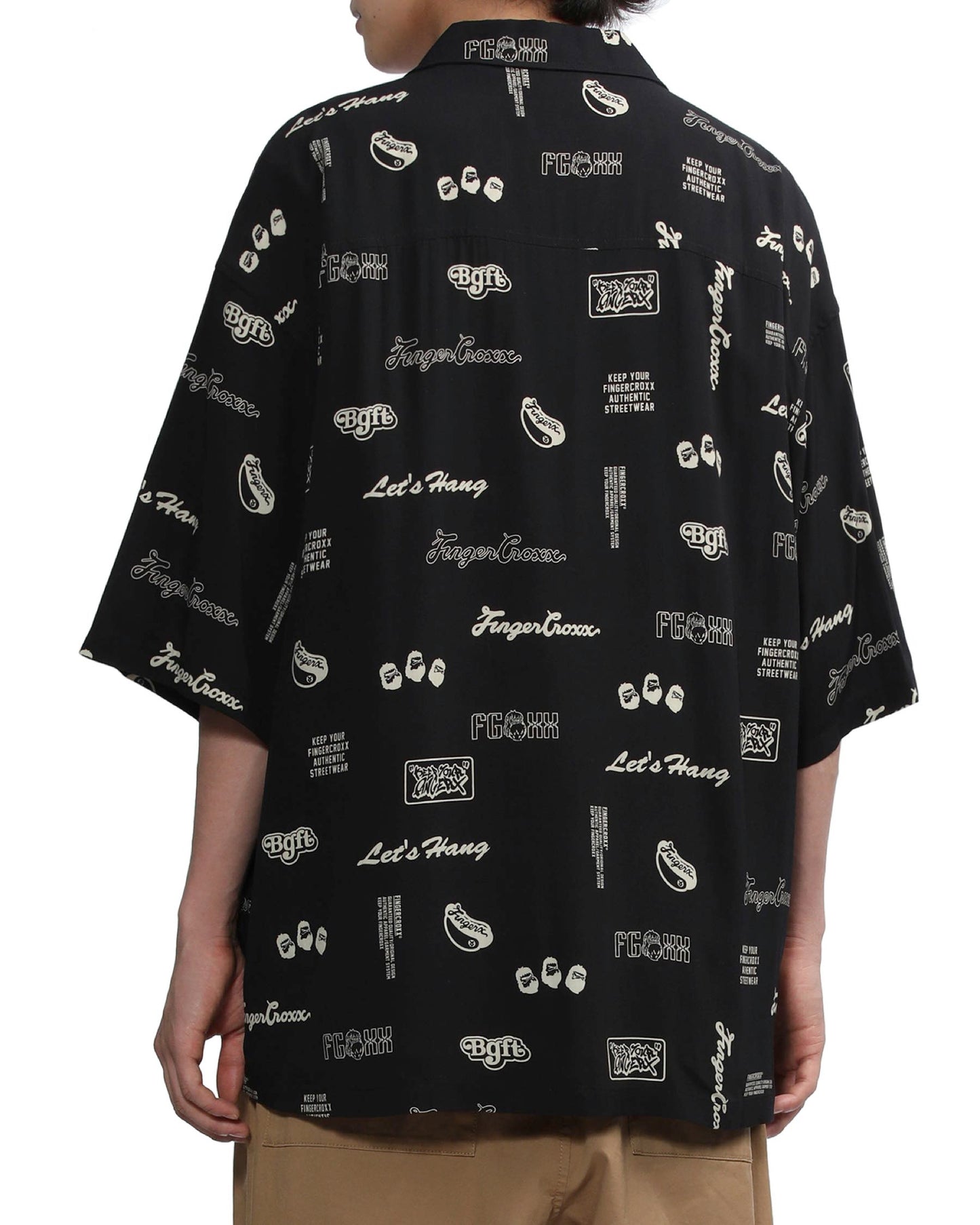 Men's - Short Sleeve Shirt in Black