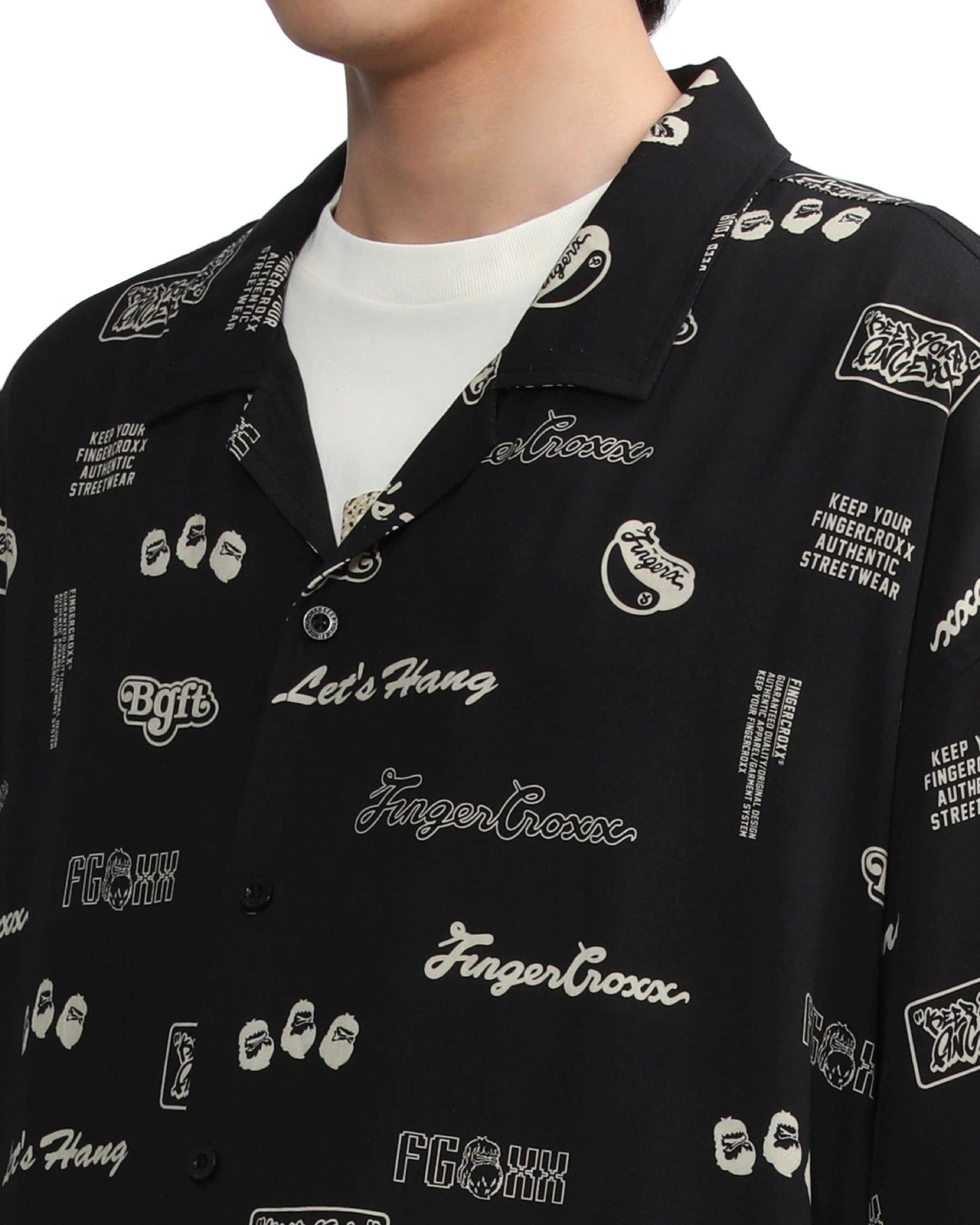 Men's - Short Sleeve Shirt in Black