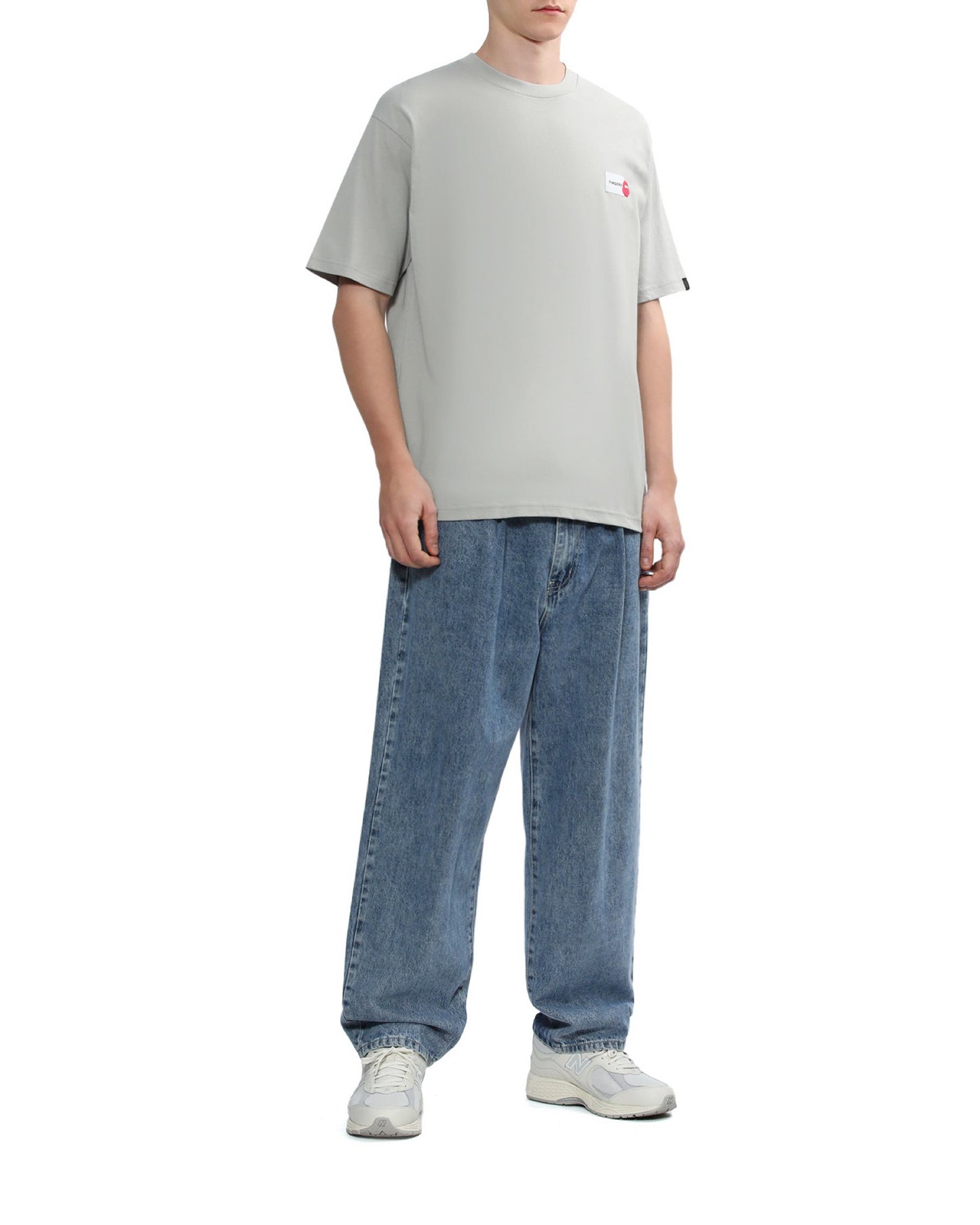 Men's - T-shirt in Light Grey