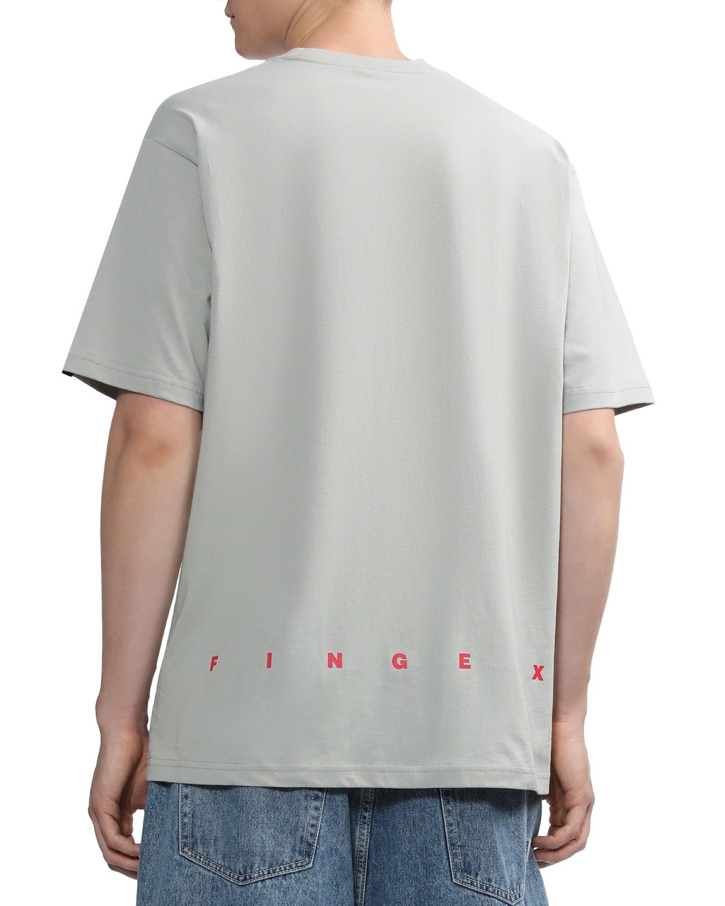 Men's - T-shirt in Light Grey