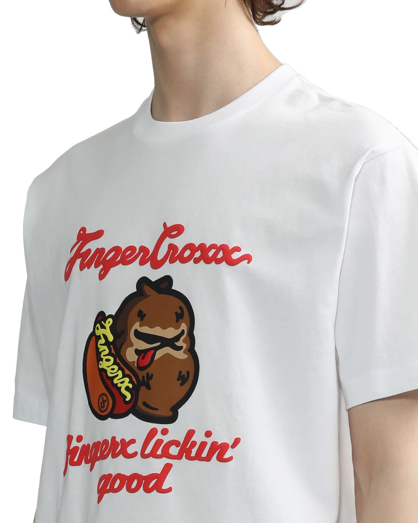 Men's - Finger Lickin' Good T-shirt in White