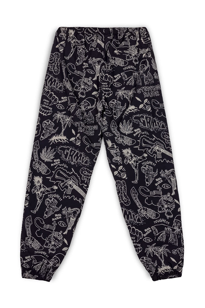 Men The Toughest Track Pants in Black
