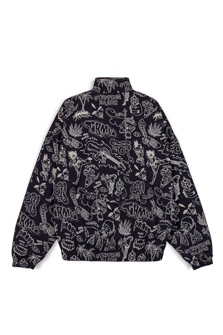 Men The Toughest Track Jacket in Black