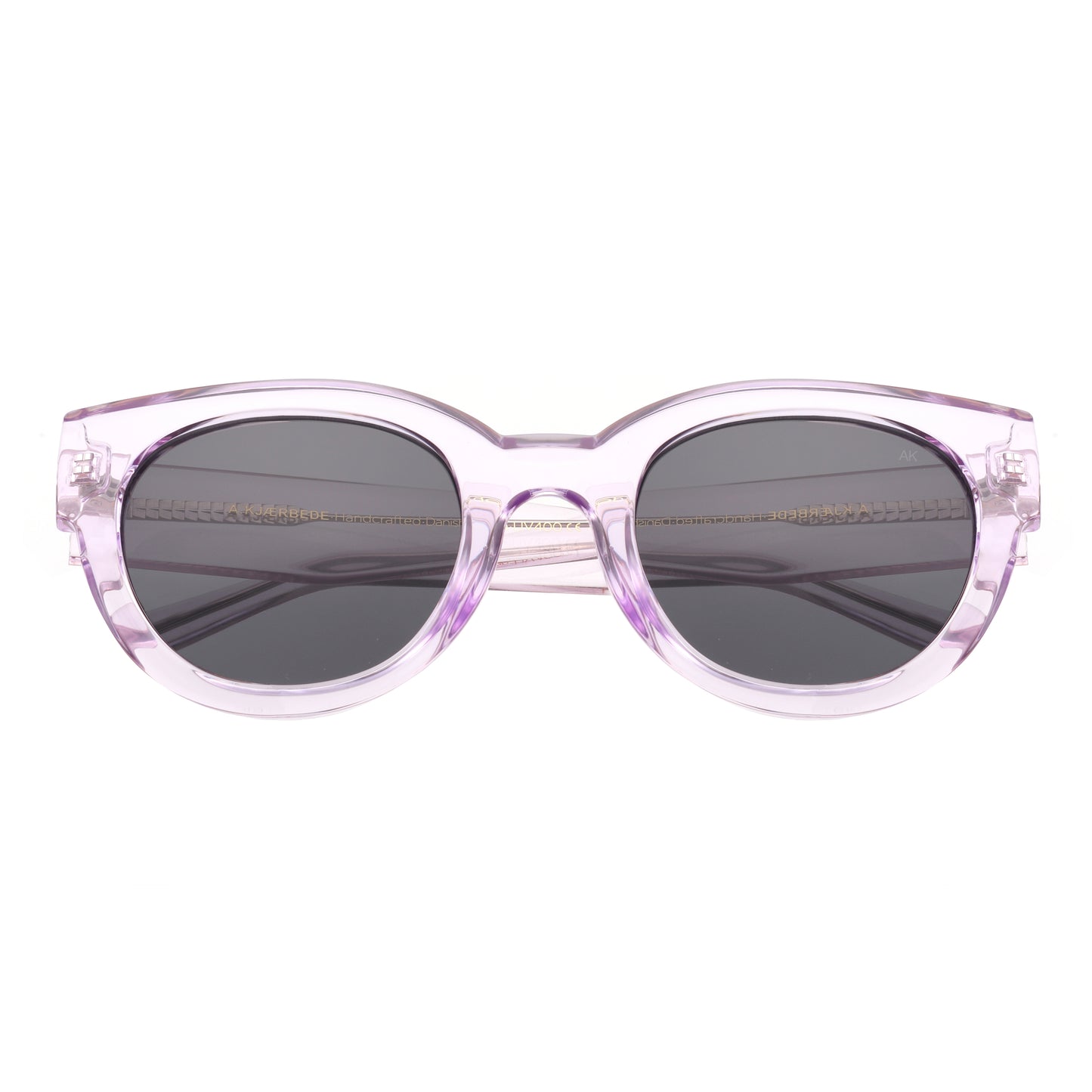 A.Kjaerbede Lilly Sunglasses in Lavender Transparent color