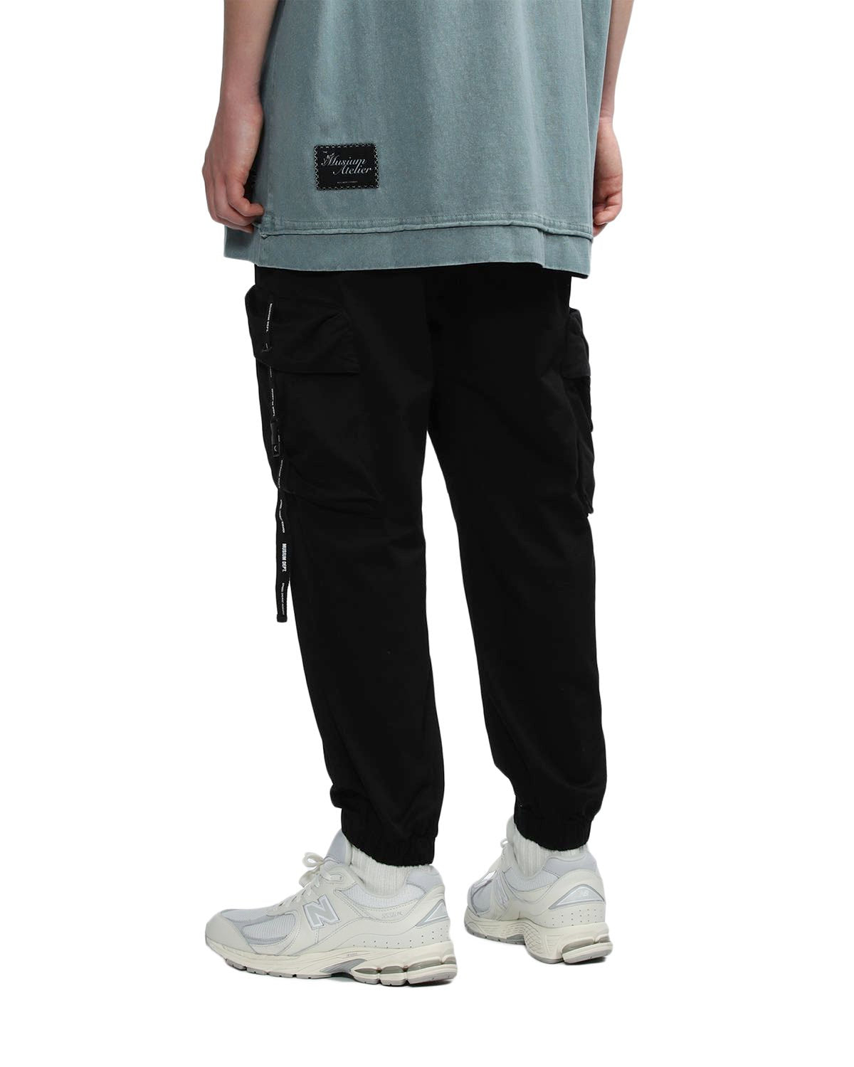 DRAWSTRING CARGO PANTS