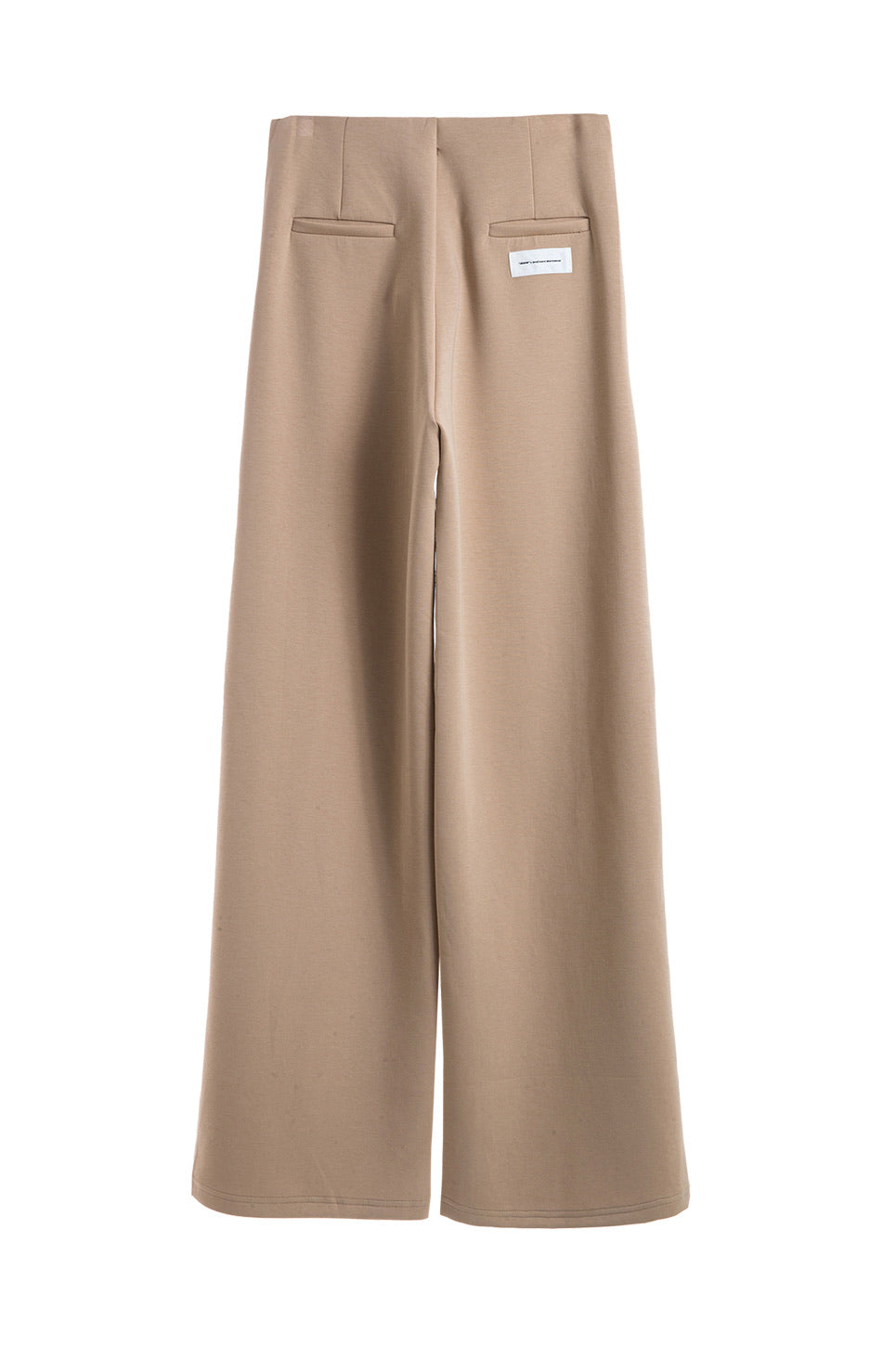 MWM Black Palazzo Pants Roma Knit Elastic Waist