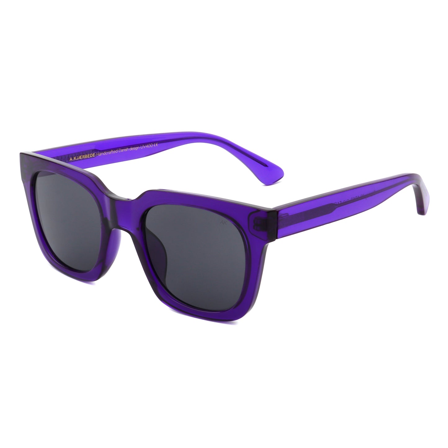 A.Kjaerbede Nancy Sunglasses in Purple Transparent color