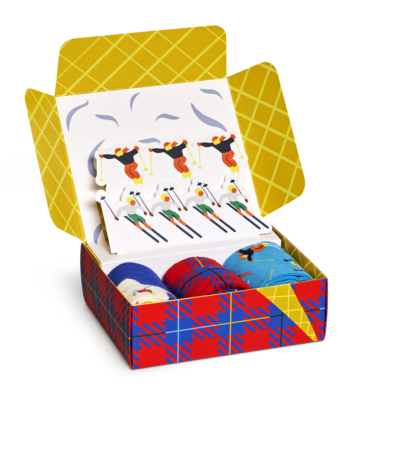3-Pack Downhill Skiing Socks Gift Set