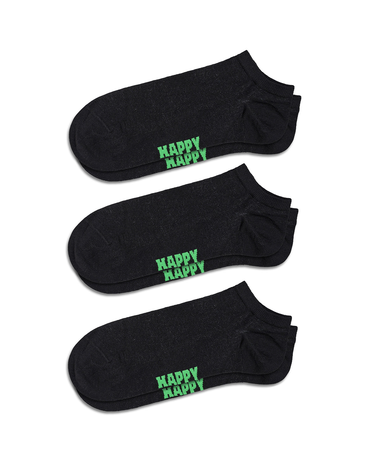 3-Pack Solid Low Socks