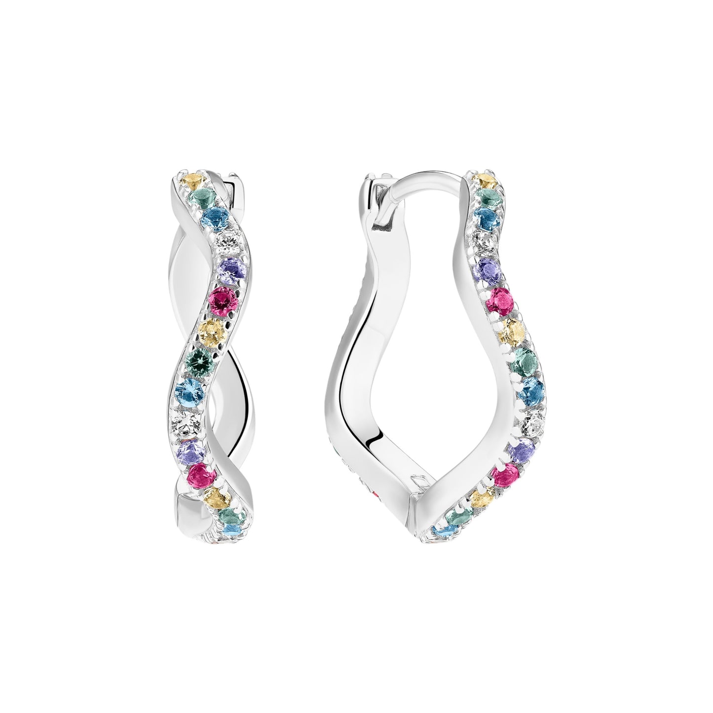 ELLERA WAVES GRANDE 18k Gold Plated Sterling Silver Earrings