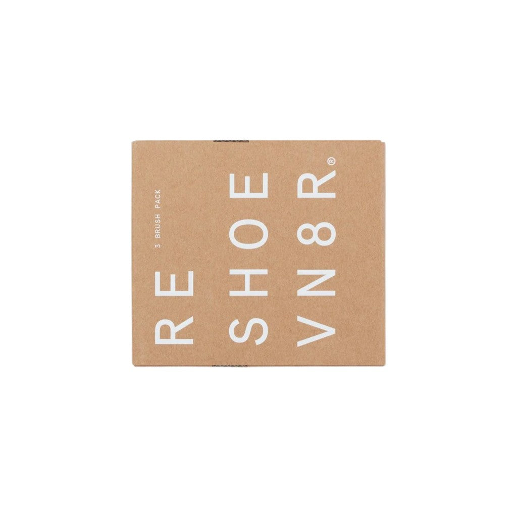 Reshoevn8r 3 Brush Pack (Soft, Medium & Stiff bristle brushes)