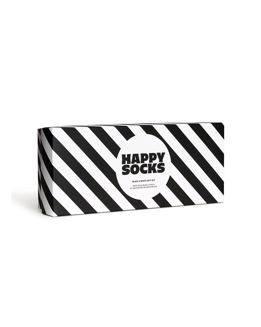 4-Pack Classic Black & White Socks Gift Set