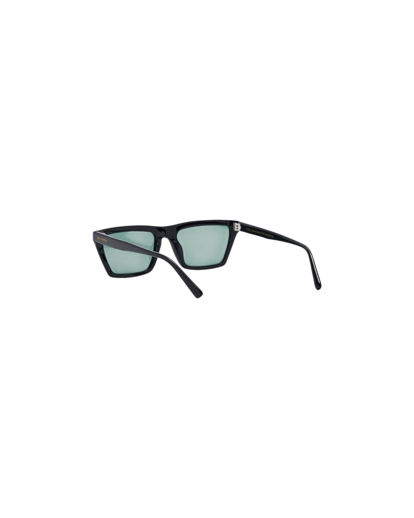 Corey, Rectangular sunglasses for men and women green lens UV400 protection