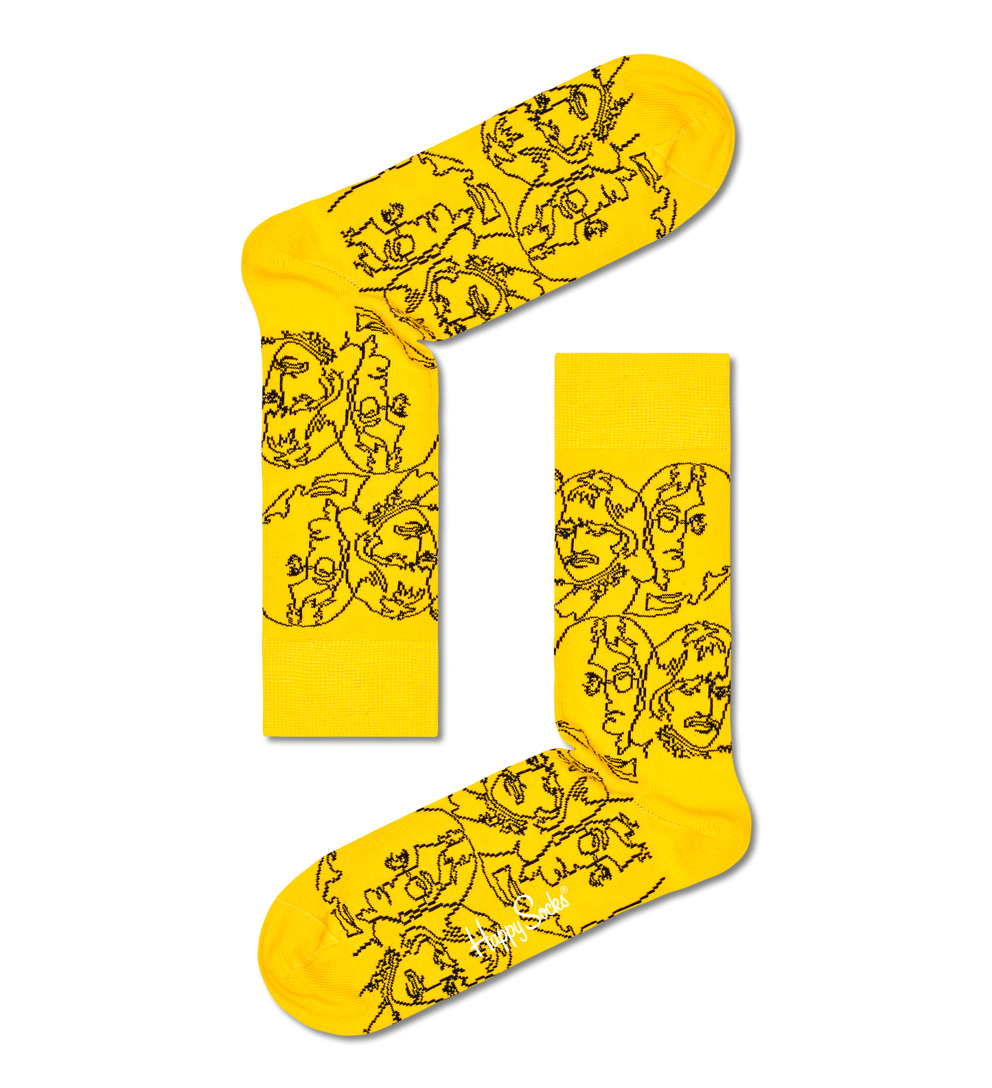 Beatles Lines Sock