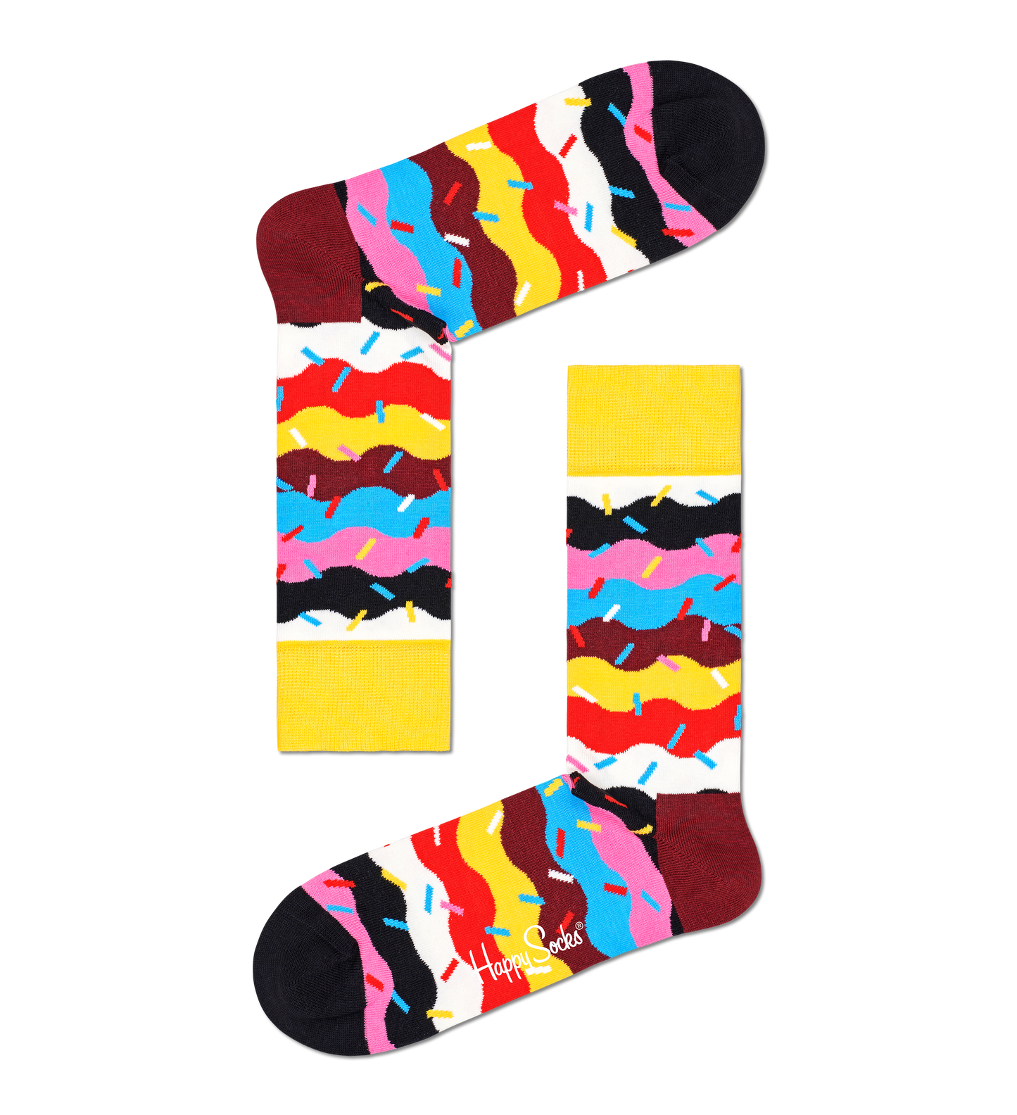 Birthday Cake Sprinkle Sock
