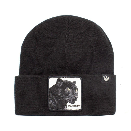 Goorin Bros On the Hunt Beanie Hat in Black, Panther