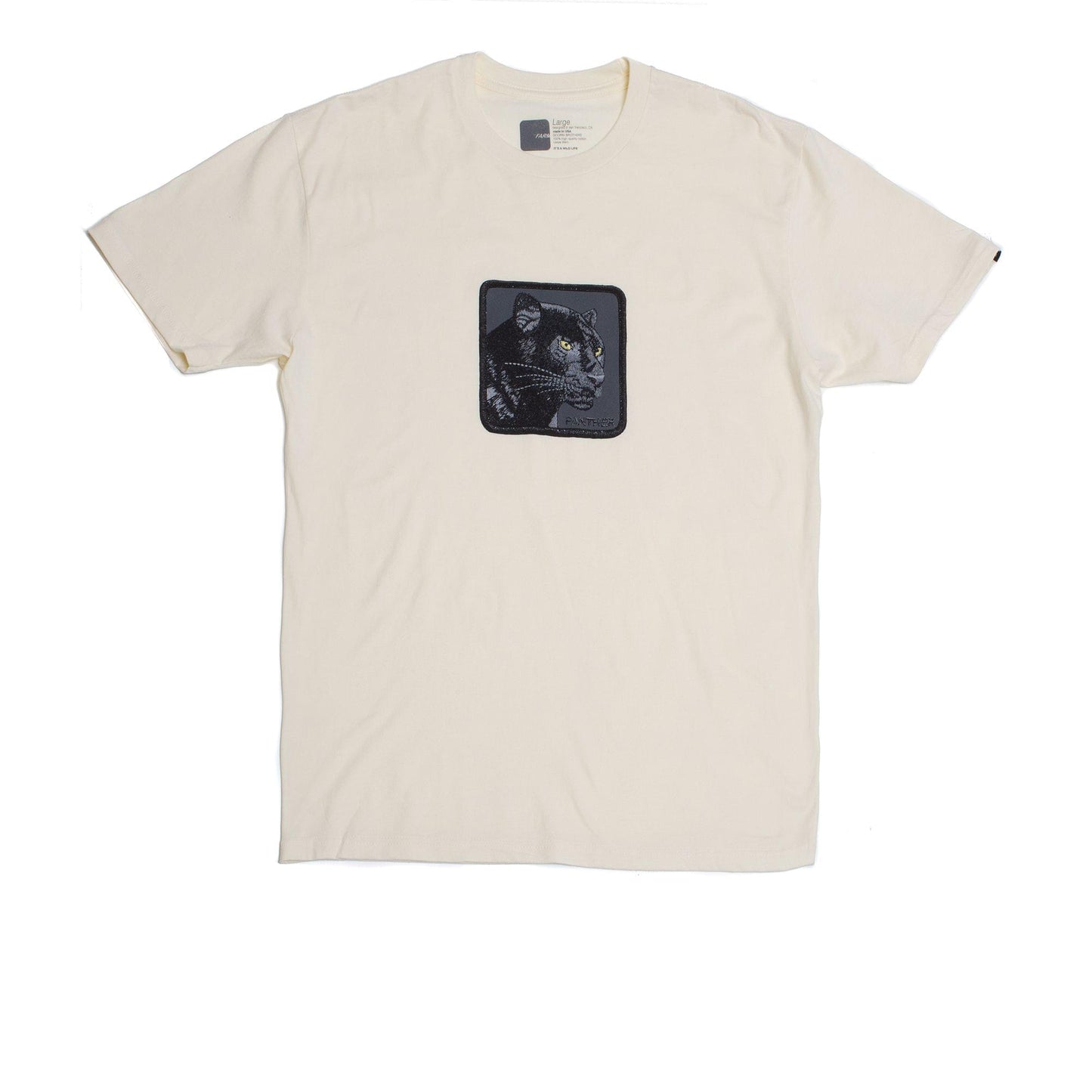 Goorin Bros "Feline Good" T-Shirt in Cream color