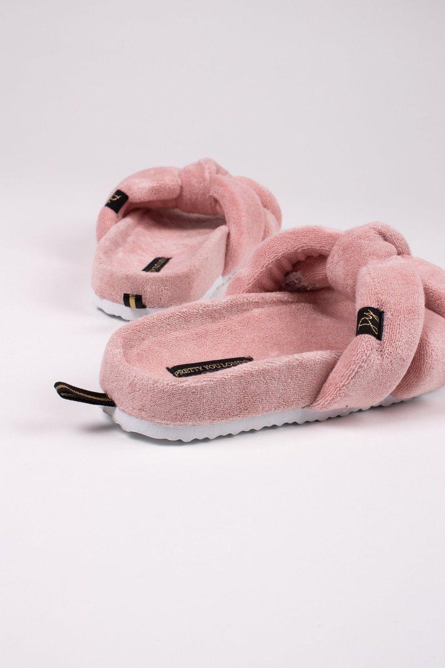 Ariel Slippers in Pink