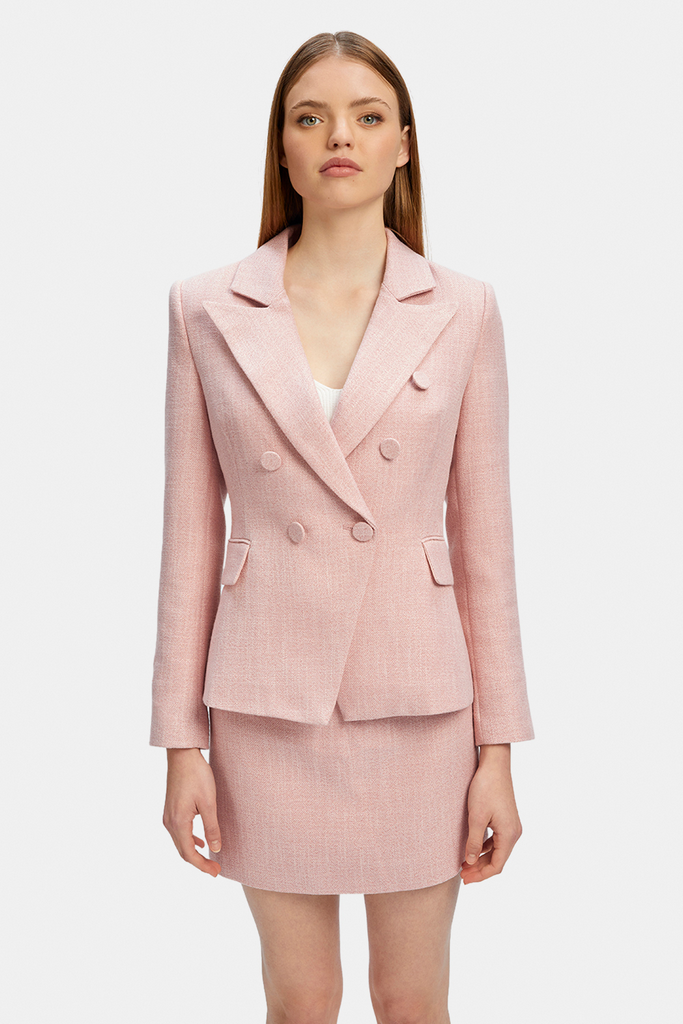 Emilie Wrap Front Blazer
