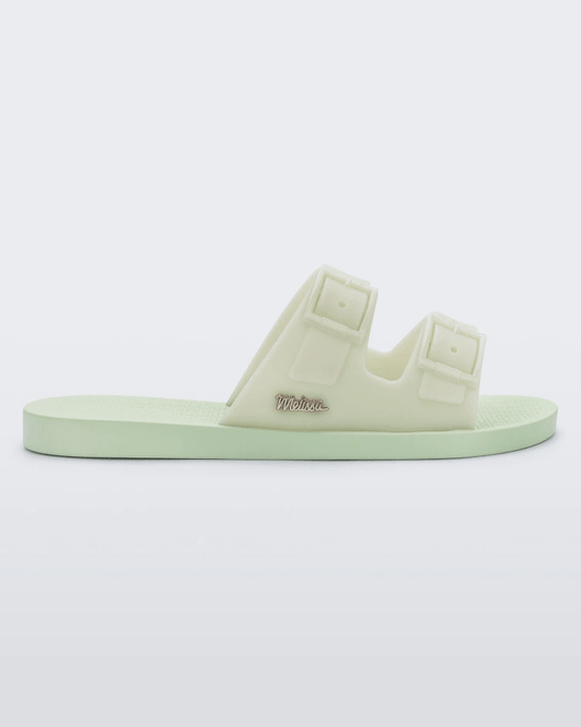 Melissa Sun Malibu Sliders In Green
