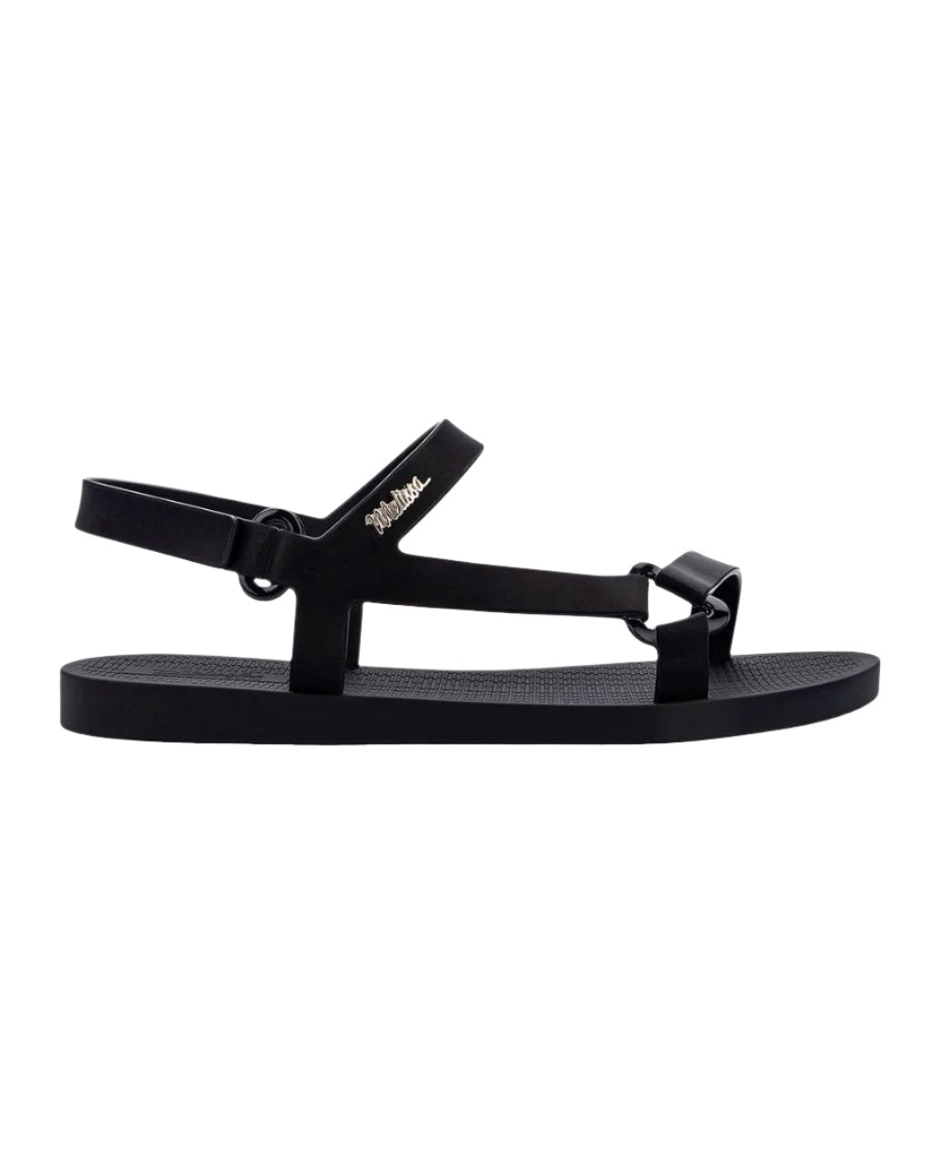 Melissa Sun Downtown Sandal In Black