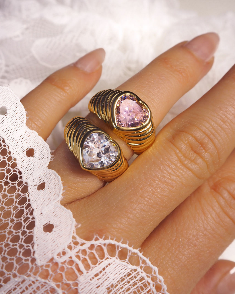 Bff Ring Set- Silver