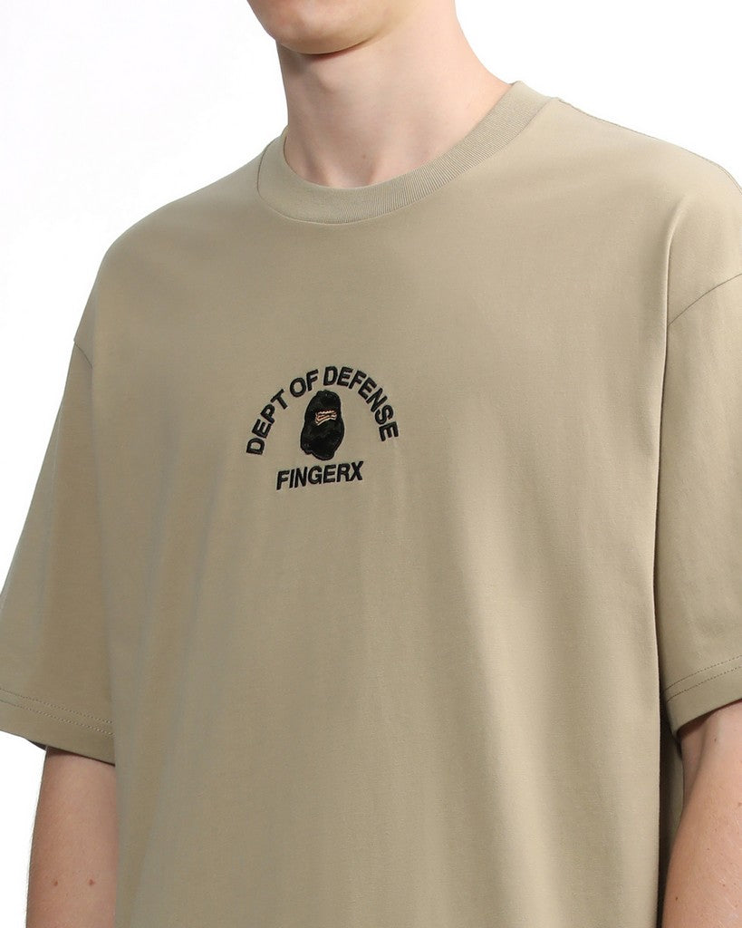 Men's - Dept of Defence T-shirt in Beige