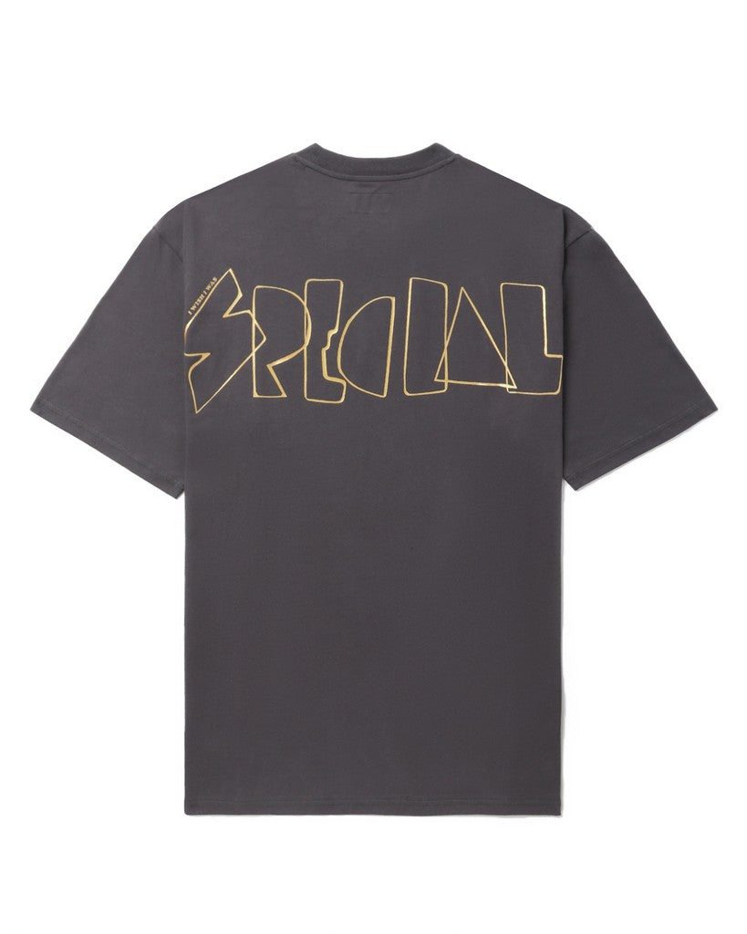 Izzue Men's Short Sleeve T-Shirt in Charcoal color