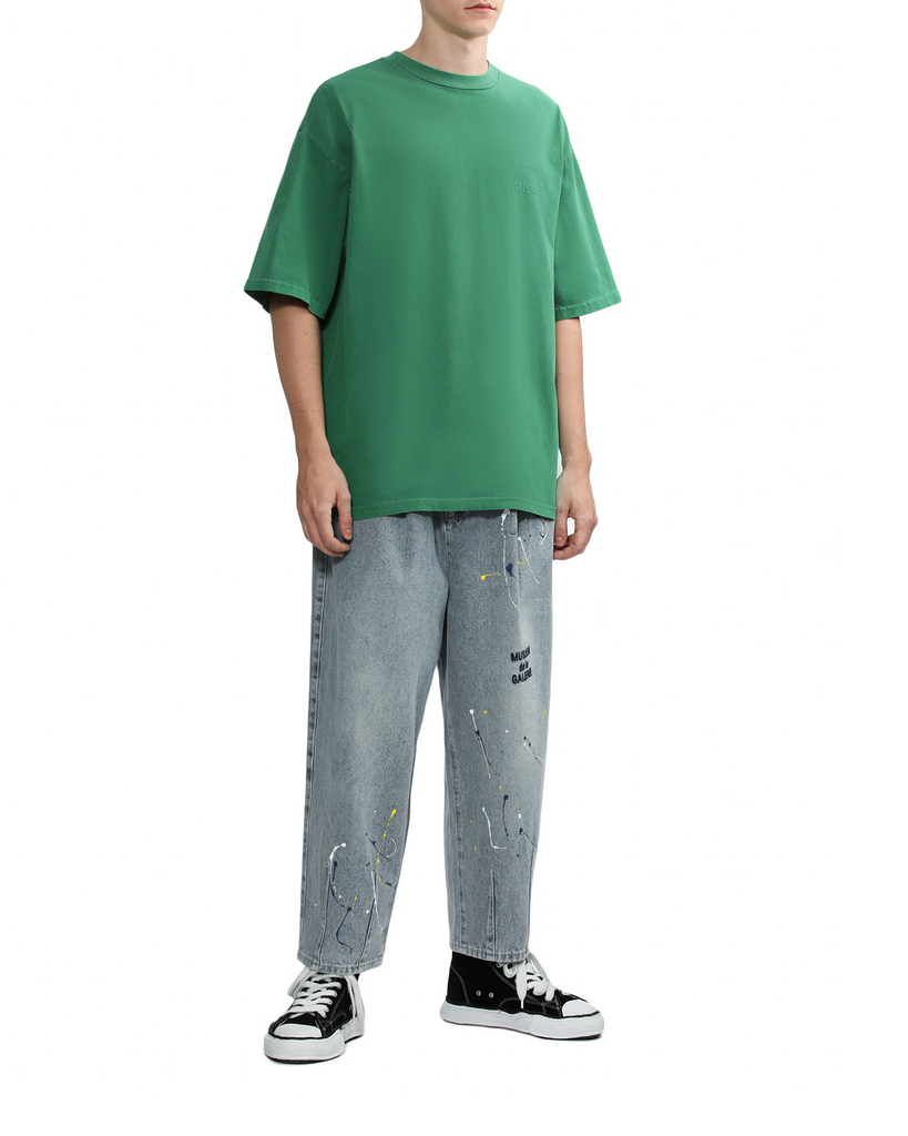 Men's Elasticated Jeans in Blue