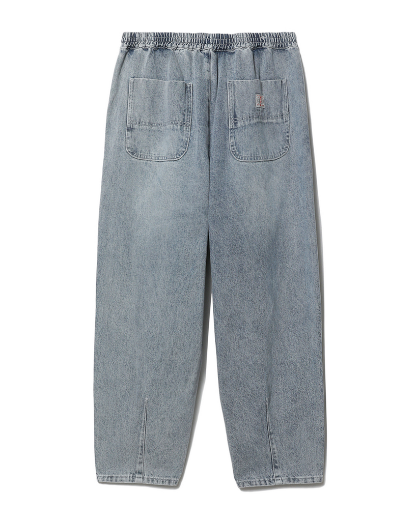 Men's Elasticated Jeans in Blue