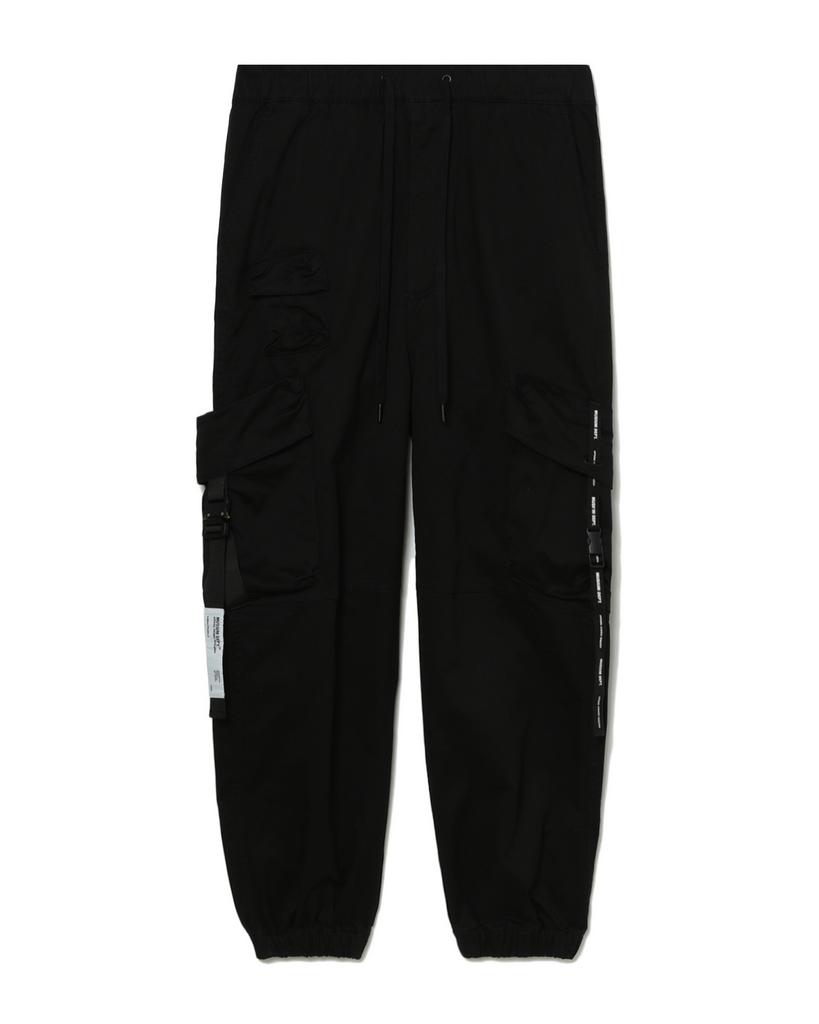 DRAWSTRING CARGO PANTS