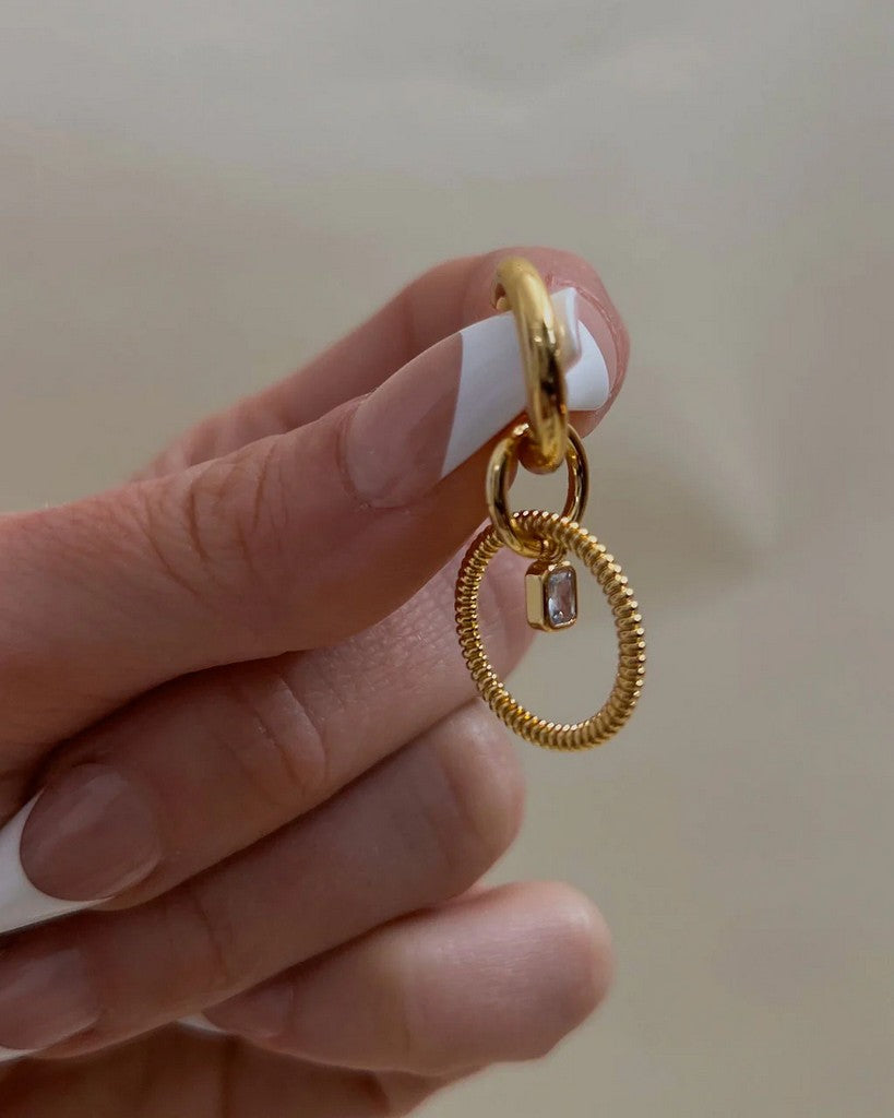 The Camille Multi Hoops- Silver
