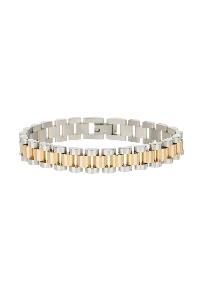 Two-toned Timepiece Bracelet