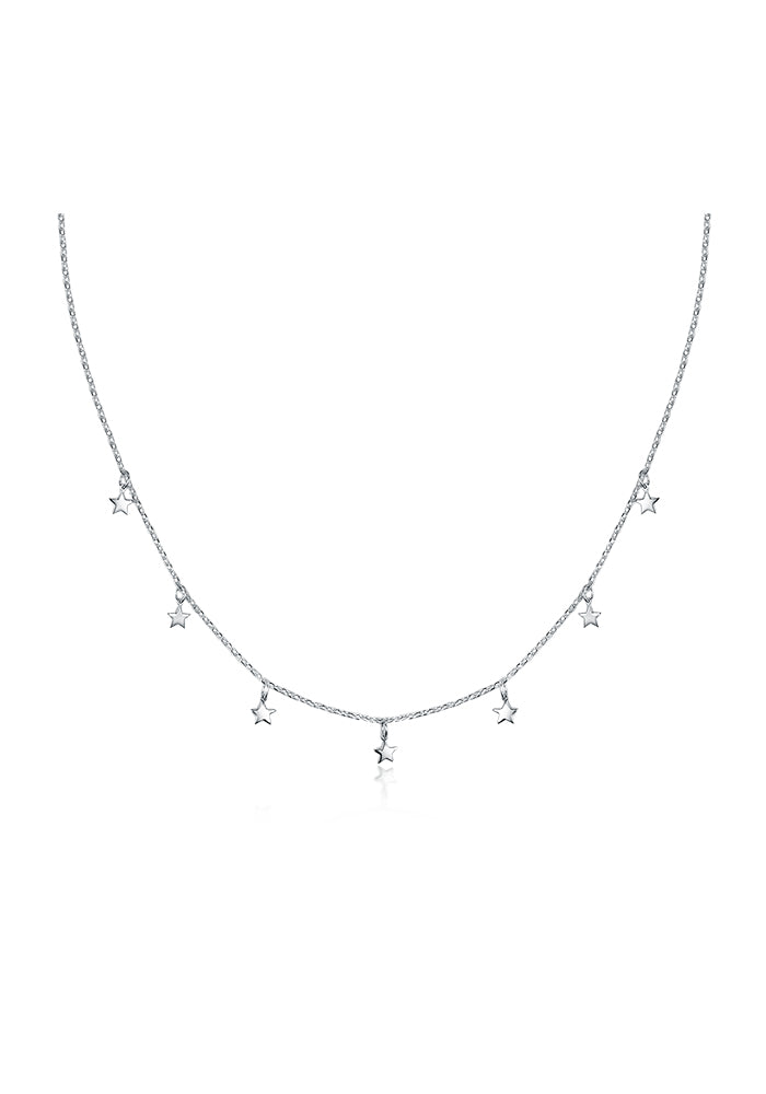 Women's 7 Mini Stars Necklace - P033