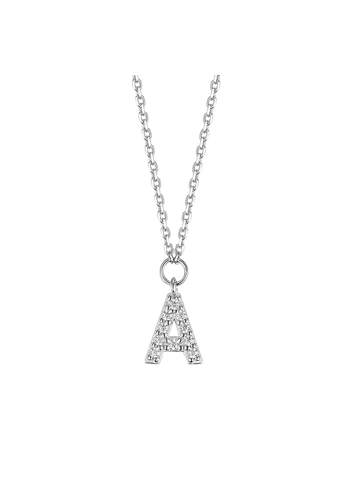 Women's A Logo Necklace - L001-A-37