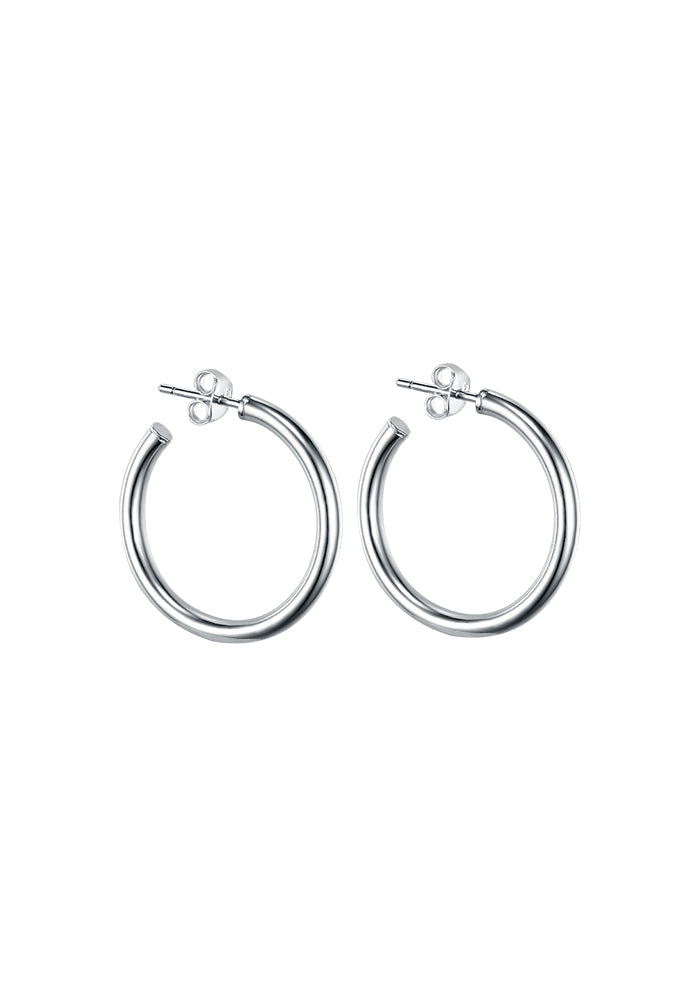 Women's Hoops Earrings 14mm - ER046-14