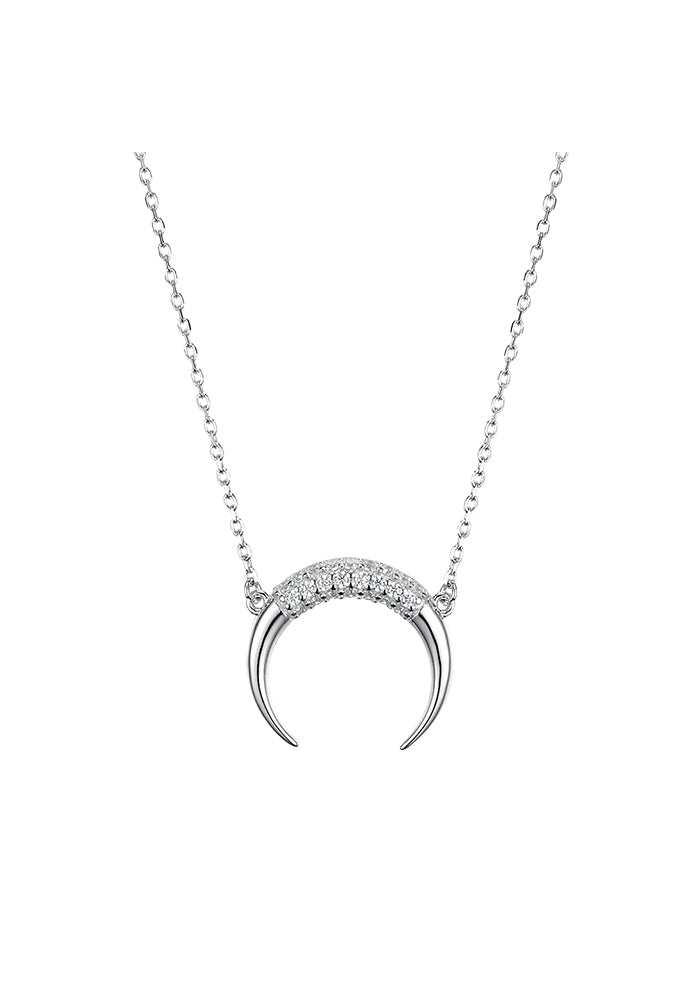 Women's Silver Necklace - P013-37