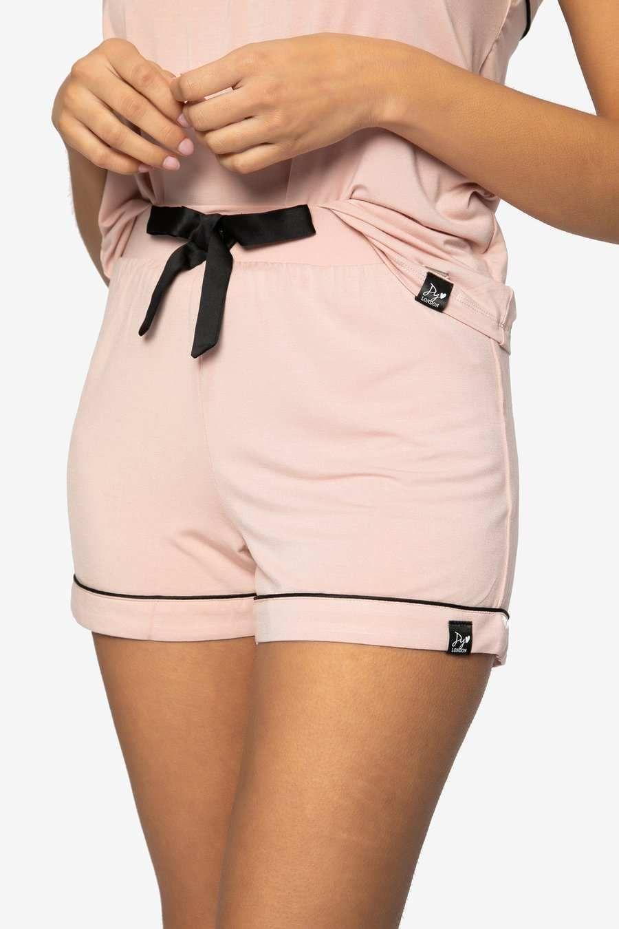 Bamboo Cami Short Pyjama Set in Pink