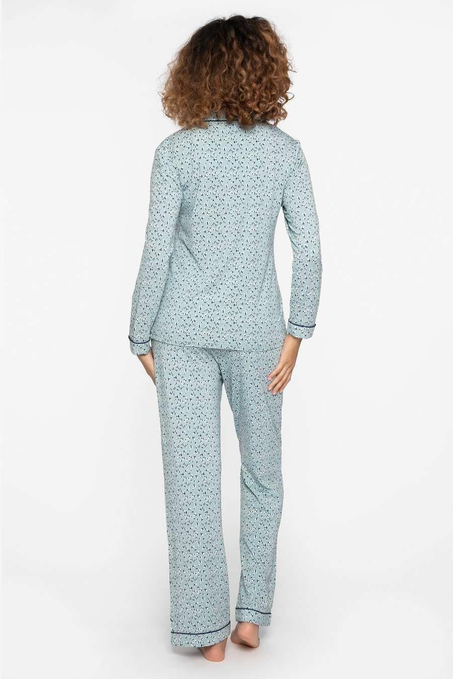 Bamboo Pyjama Set in Heart Splash