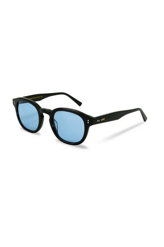 Bille Rose, Round sunglasses for men and women blue lens UV400 protection