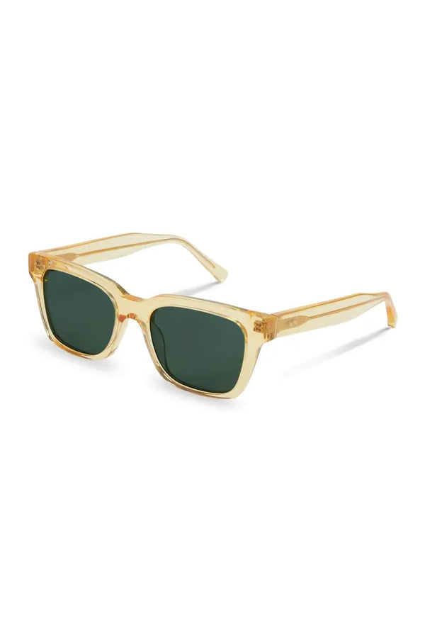 Dean, Rectangular sunglasses for men and women green lens UV400 protection