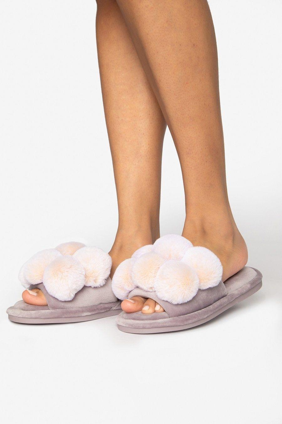 Dolly Slippers in Orchid