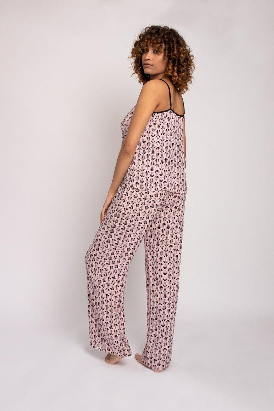 EcoVero Cami Trouser Set in Pink