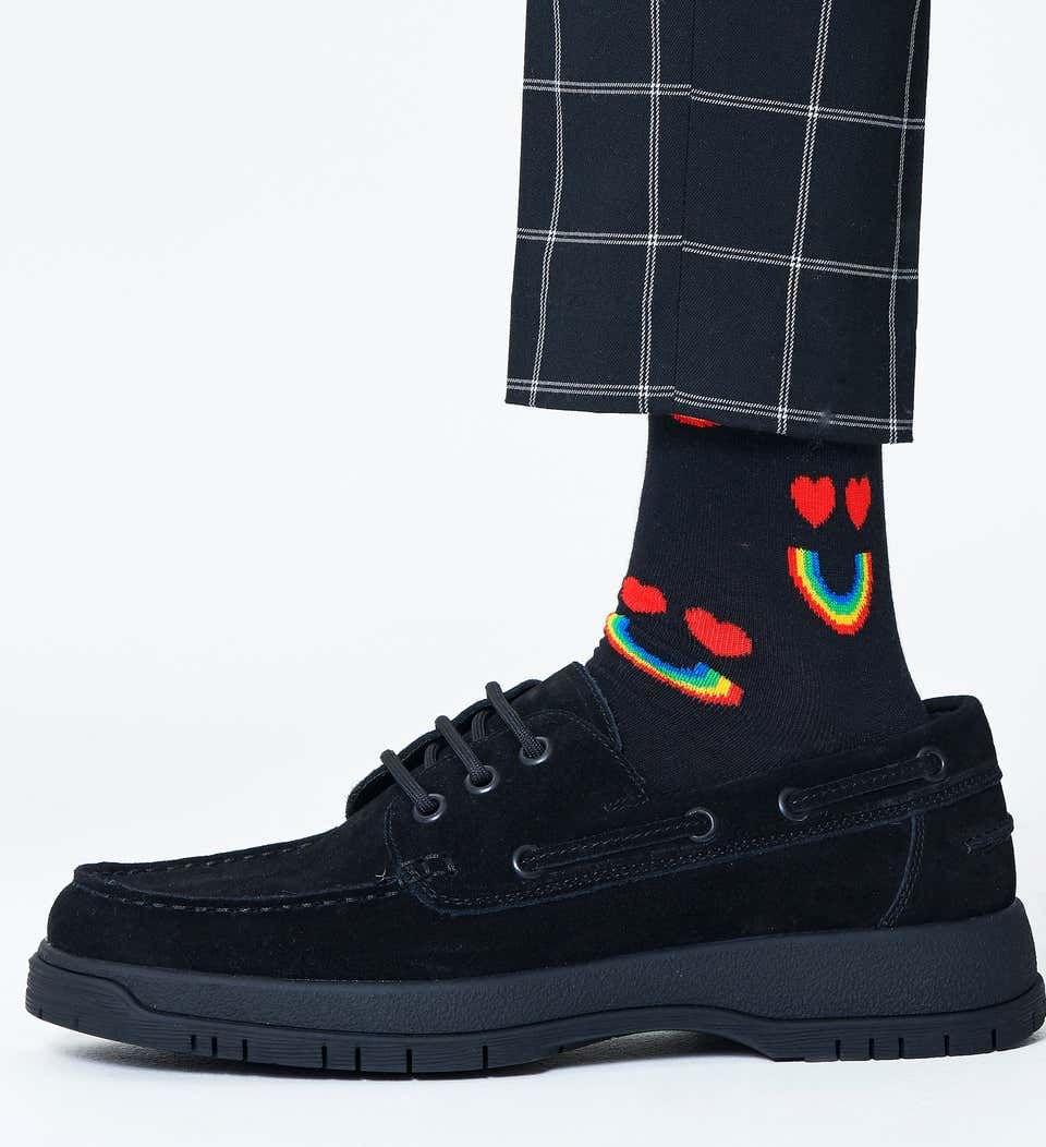 Happy Rainbow Sock