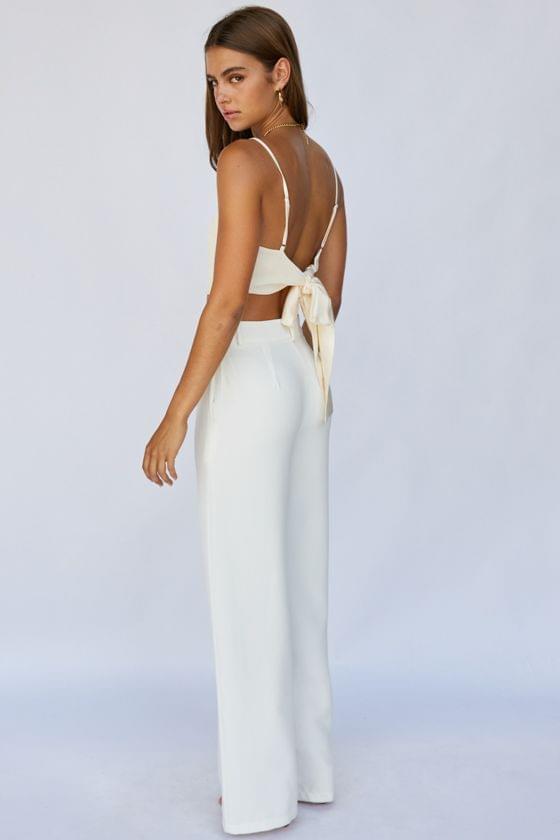 SNDYS Marilyn Top - Champagne