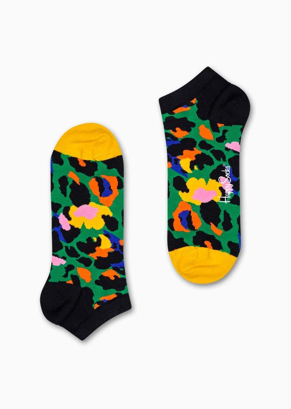 Leopard Low Sock Size 36-40