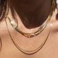 Cecilia Chain Necklace-Gold