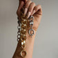 Lola Oversized Chain Bracelet-Gold